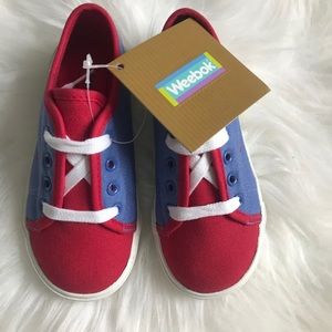 NWT 1980s Reebok Weebok Toddler Canvas Sneakers